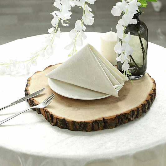 Wood Base Centerpiece Rentals