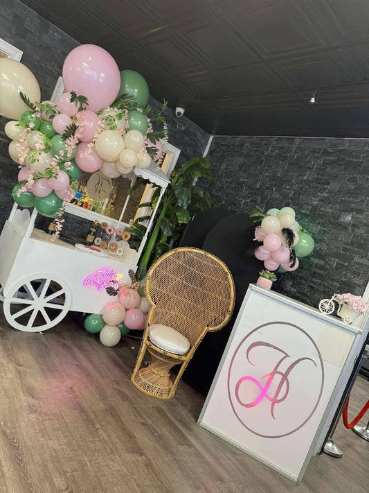 White Candy/Flower Cart Rentals