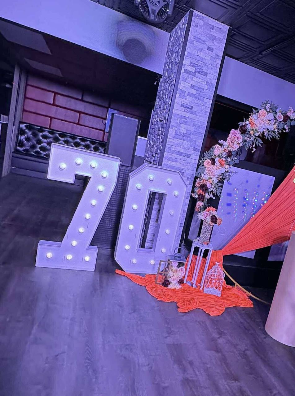 Marquee Numbers Rentals