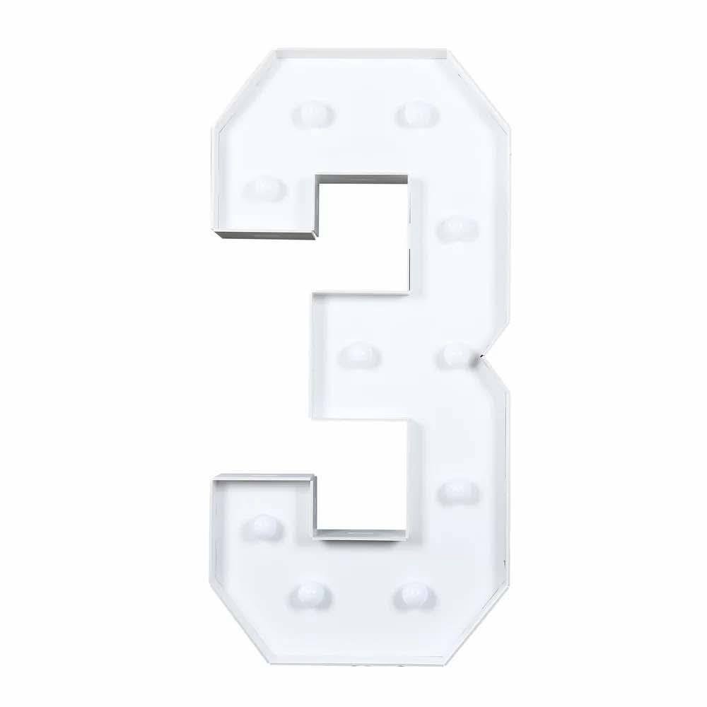 Marquee Numbers Rentals