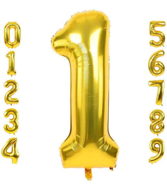 Jumbo Numbers Ballons