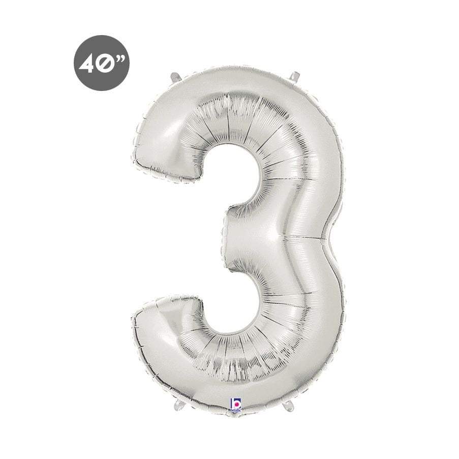Jumbo Numbers Ballons